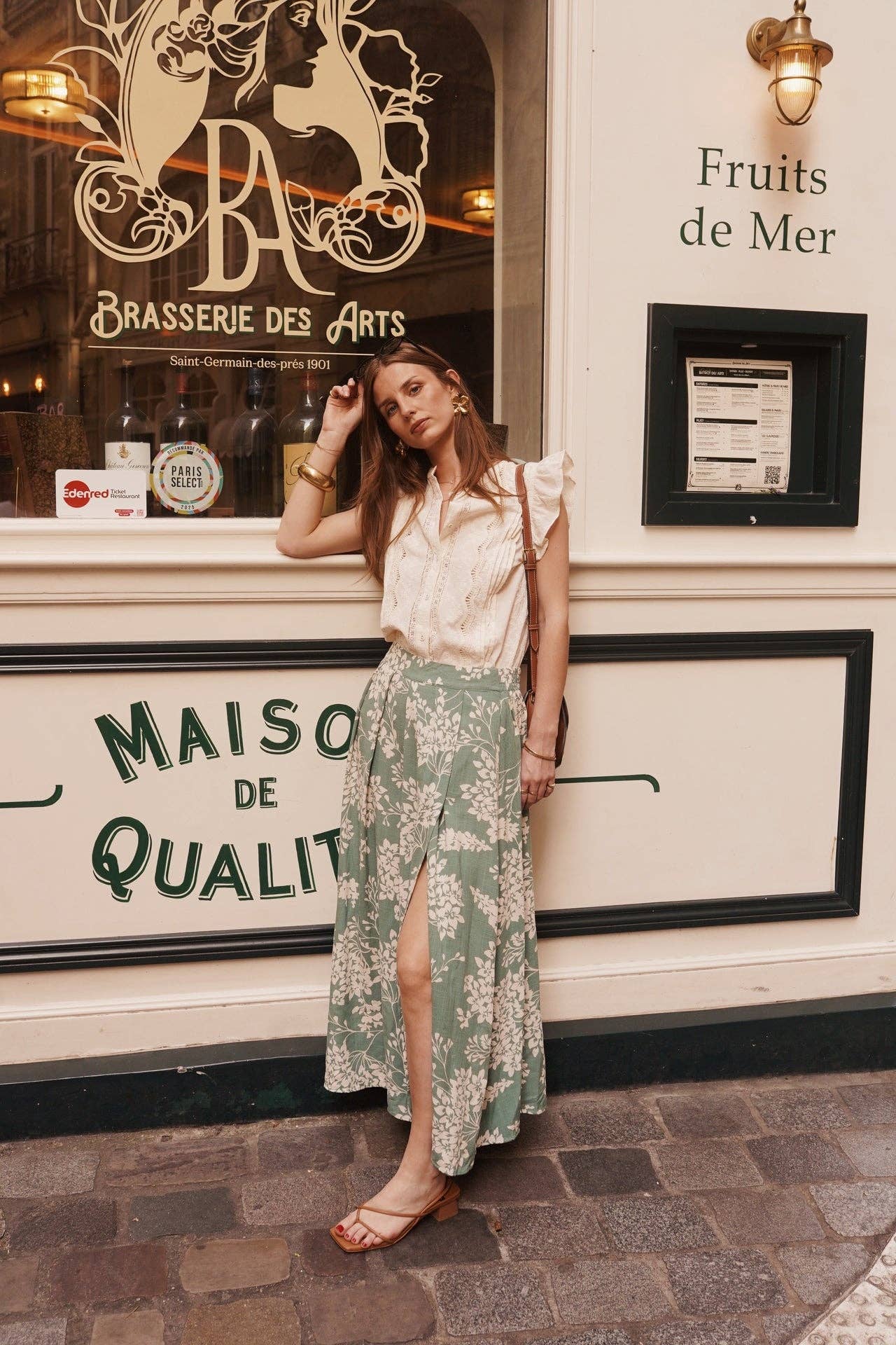 Jasmine Fields Skirt (mint)