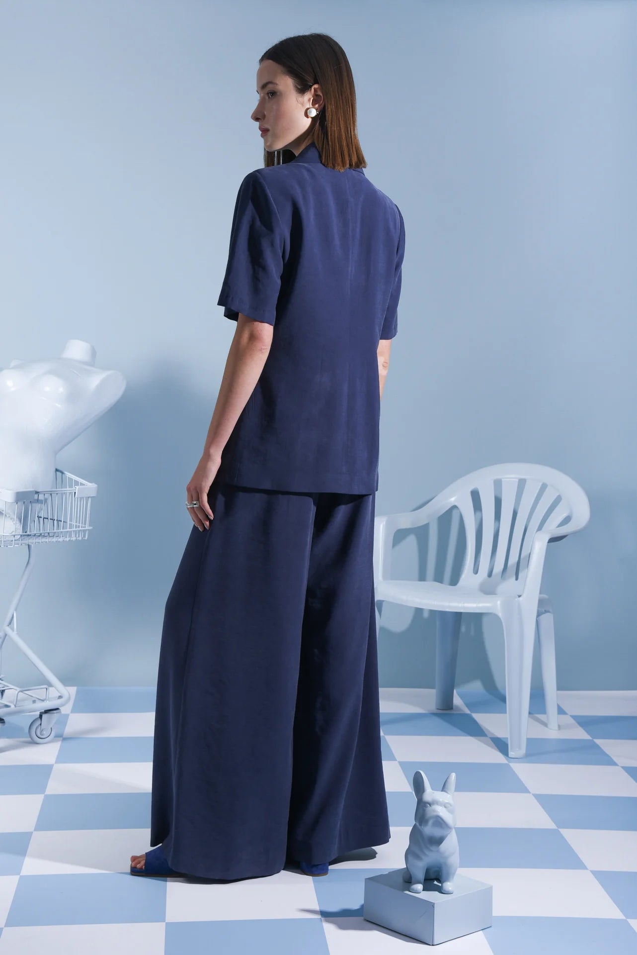 Monica Wide Pants (blue)