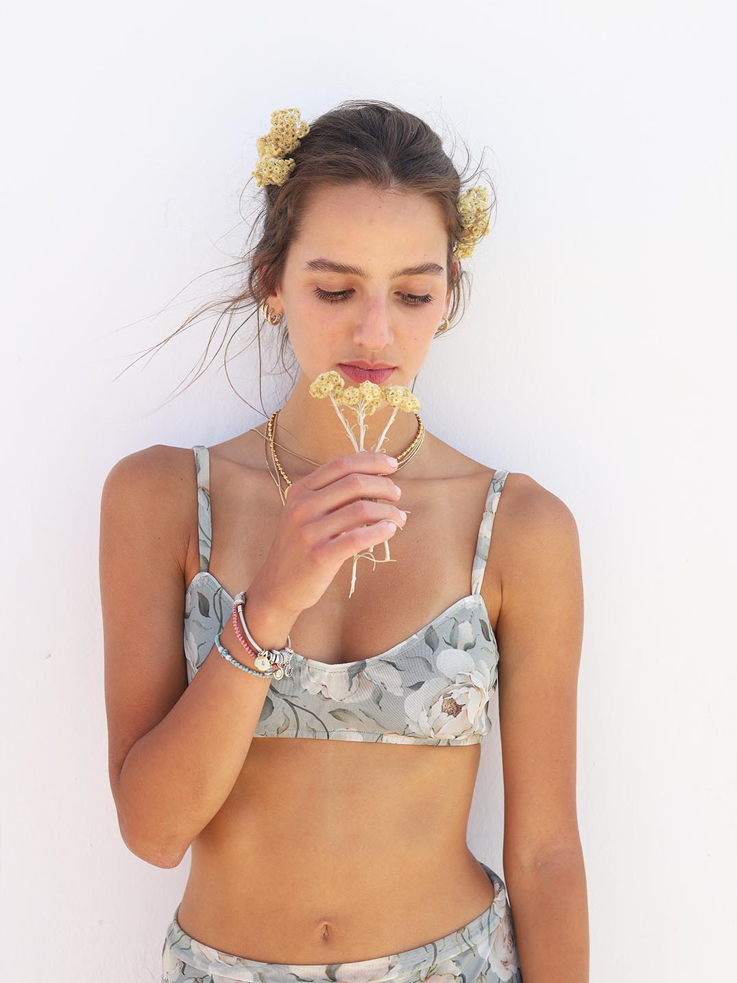 Violoncelle Bikini (flowers pastel)