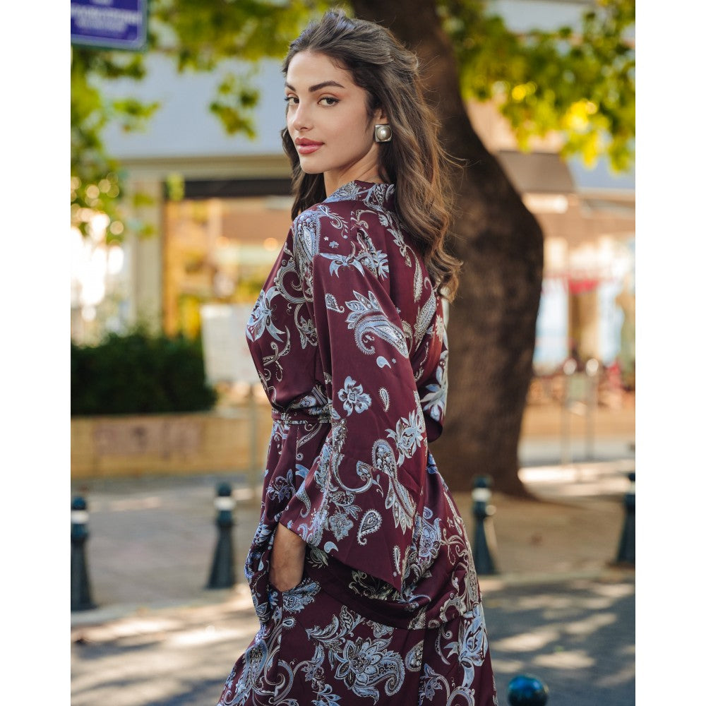 Riverside Pants (Burgundy)