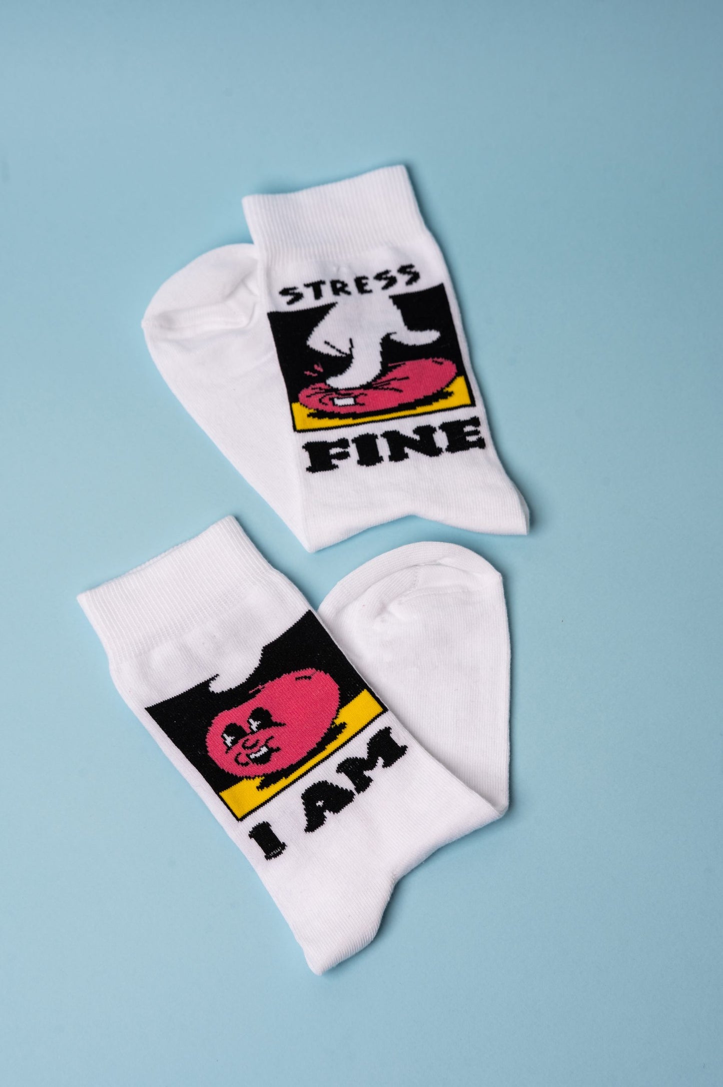 I Am Fine Socks