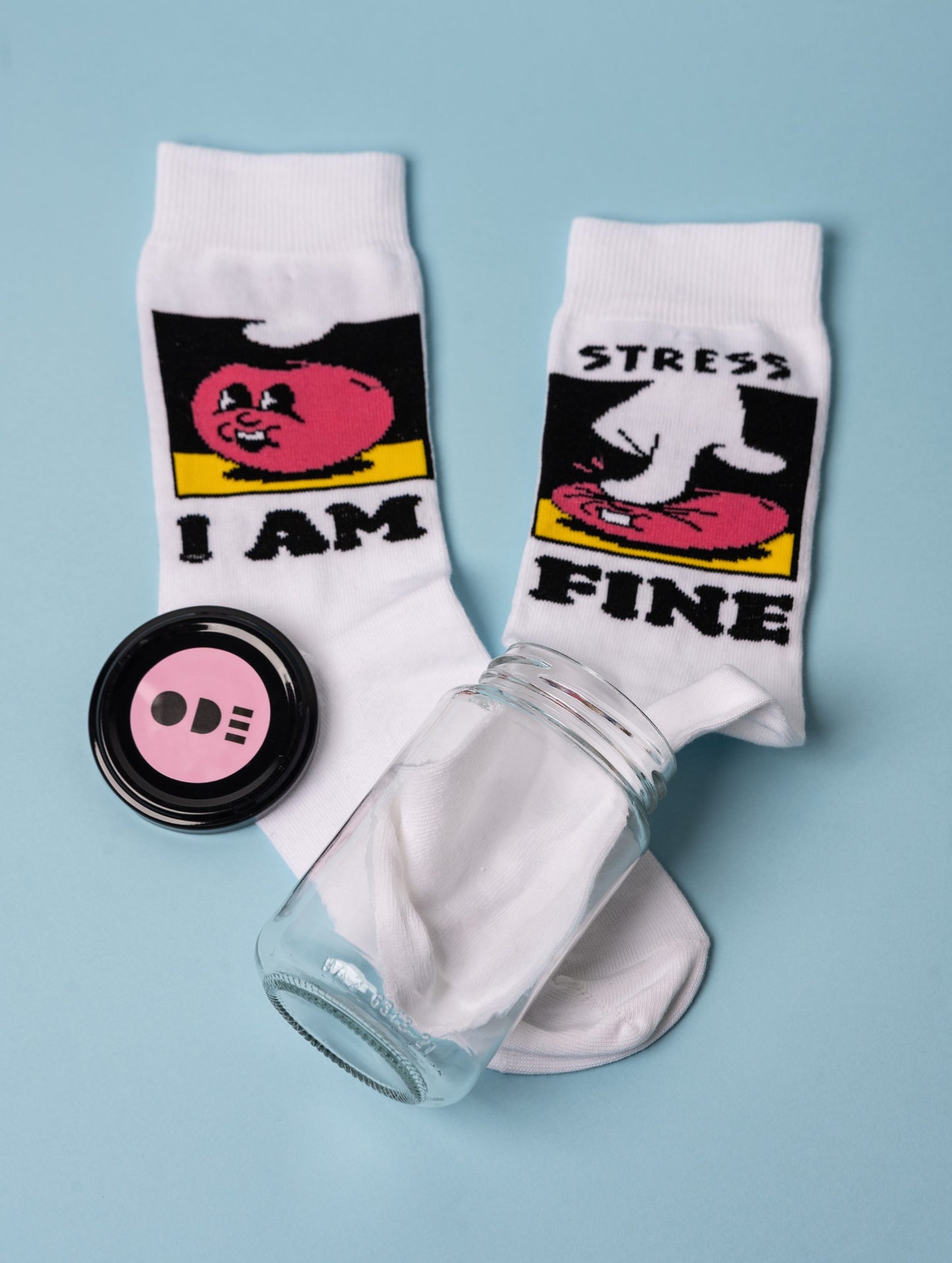 I Am Fine Socks