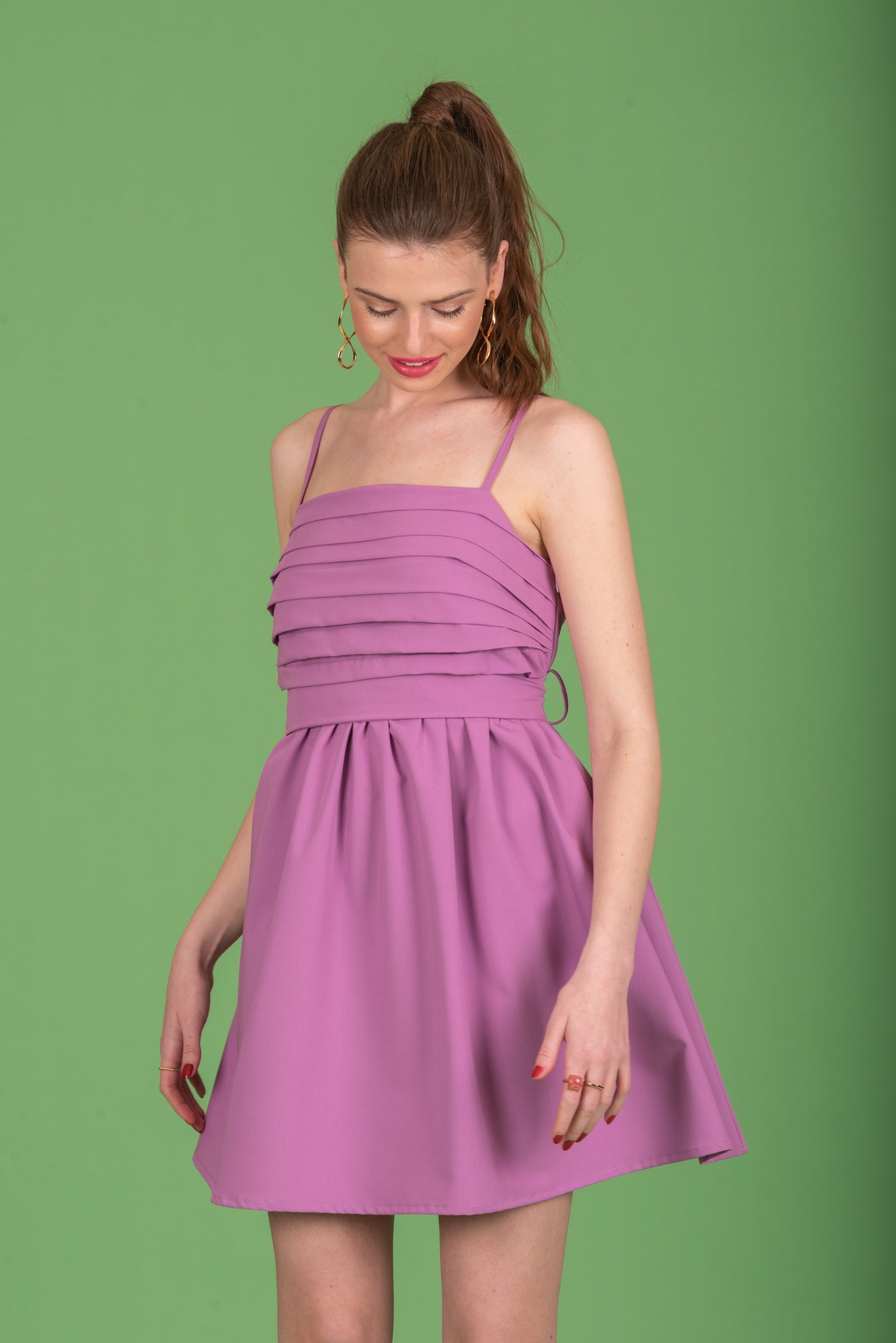 Lori Short Dress (lilac)