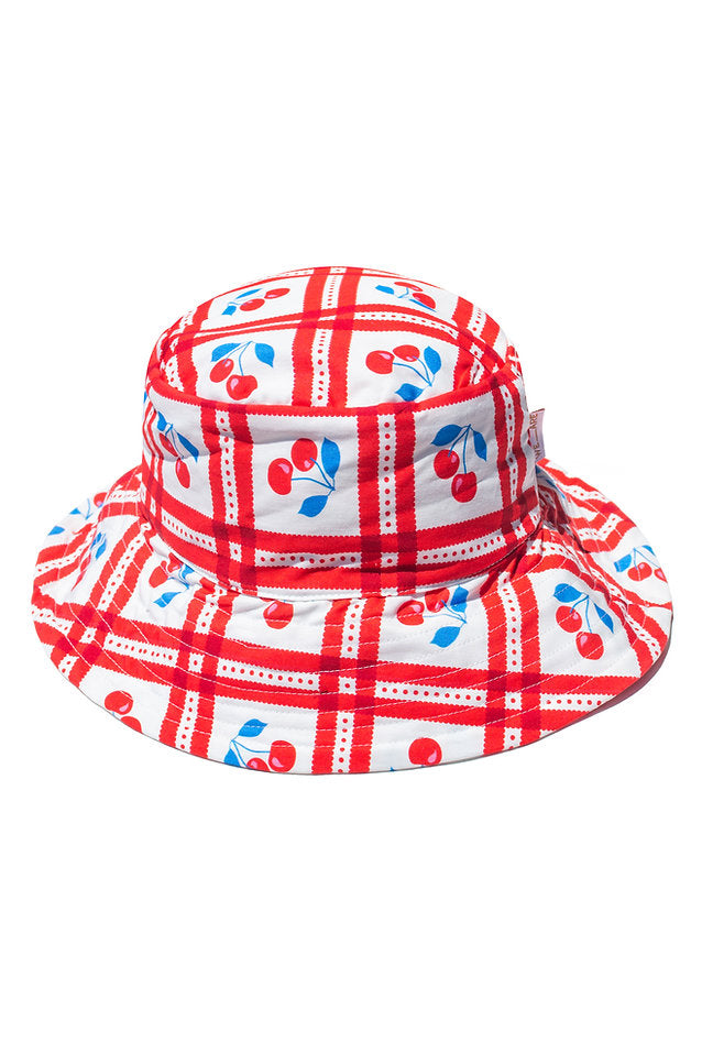 Καπέλο Bucket (πικνίκ λευκό)