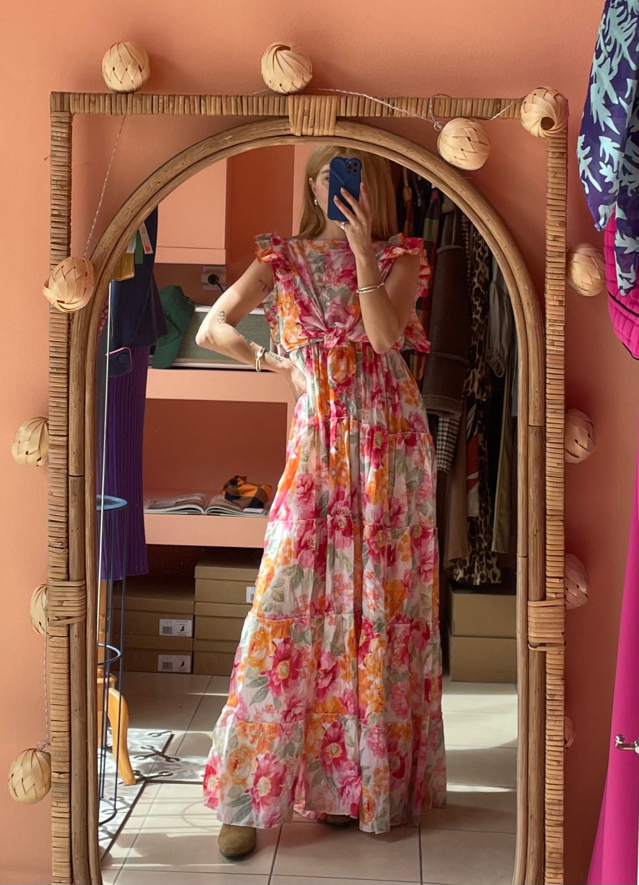 Gypsy Tiered Skirt-Dress